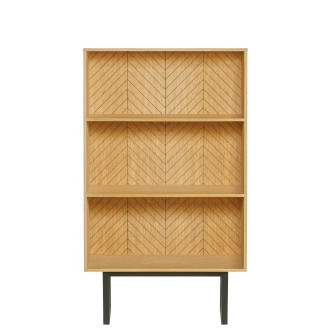 Camden Herringbone bookcase